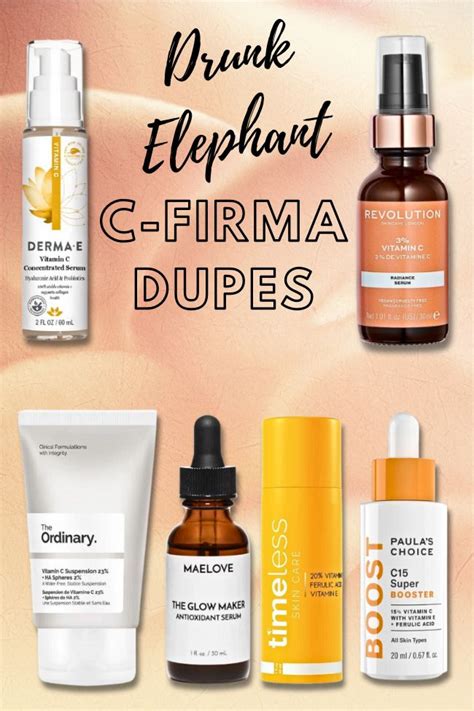 drunk elephant c firma dupe.